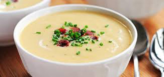 اليكم طريقة شوربة الدجاج مع الجبنة الكريمية والخضروات صورة رقم 4