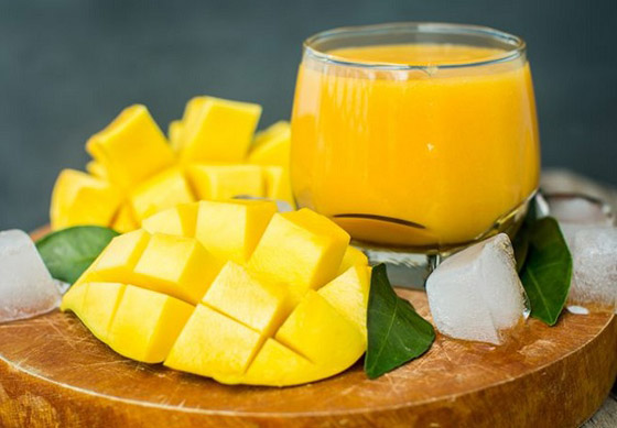 طريقة عمل عصير المانجو المثلج صورة رقم 2