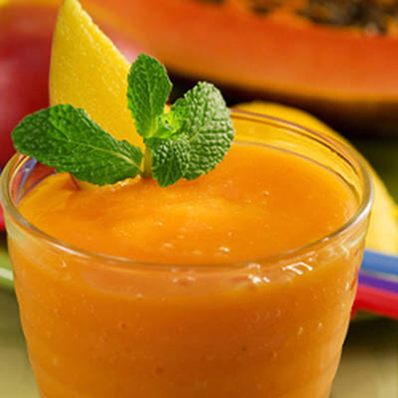 طريقة عمل عصير المانجو المثلج صورة رقم 4