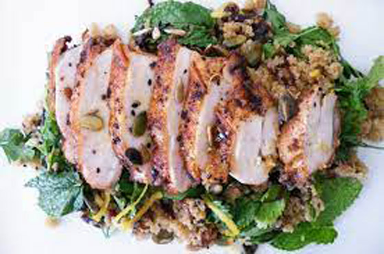 اليكم طريقة سلطة الدجاج مع الكينوا  صورة رقم 7