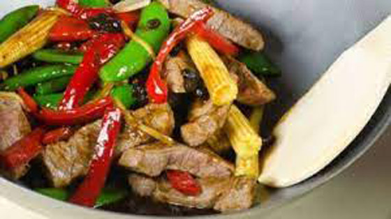 لحم بالخضروات على الطريقة الصينية صورة رقم 2