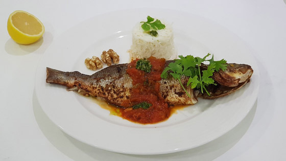 اليكم طريقة إعداد سمكة 