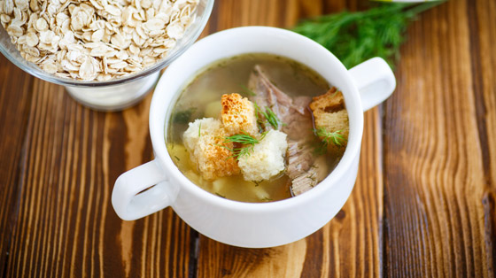 اليكم طريقة شوربة الدجاج بالشوفان والجزر صورة رقم 2