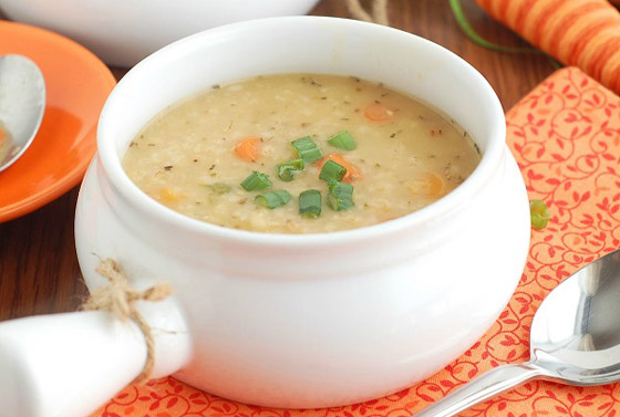 اليكم طريقة شوربة الدجاج بالشوفان والجزر صورة رقم 4