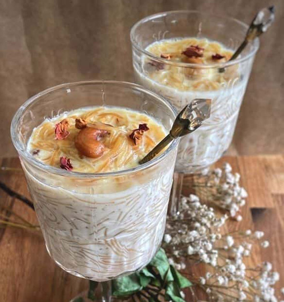 إليكم طريقة تحضير حلى الشعيرية البارد والطيب للرجيم صورة رقم 5