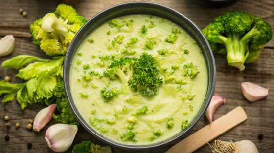 طريقة إعداد شوربة البروكلي الشهية صورة رقم 4