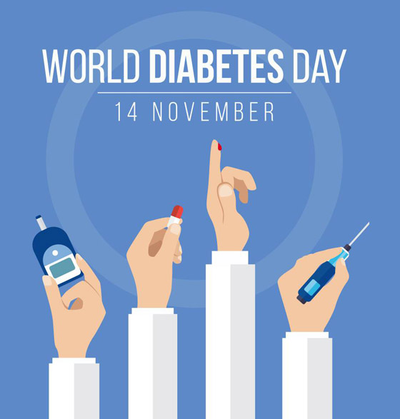 اليوم العالمي للسكري.. أرقام مرعبة وتحذيرات من آثاره الخطيرة! صورة رقم 1 اليوم العالمي للسكري.. أرقام مرعبة وتحذيرات من آثاره الخطيرة! صورة رقم 1