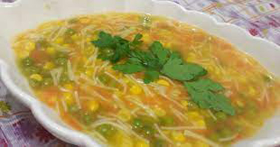 اليكم طريقة اعداد شوربة الشعيرية بالخضروات صورة رقم 7