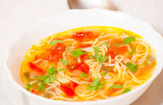 اليكم طريقة اعداد شوربة الشعيرية بالخضروات صورة رقم 8