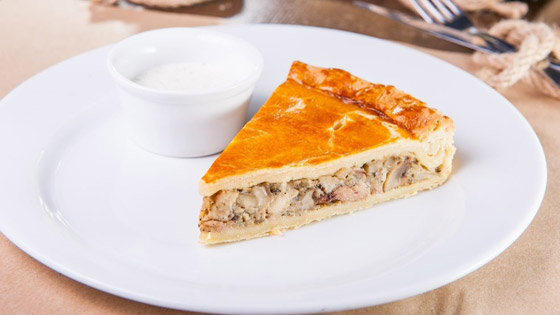 اليكم طريقة  تحضير تورتة الدجاج بالمشروم صورة رقم 1