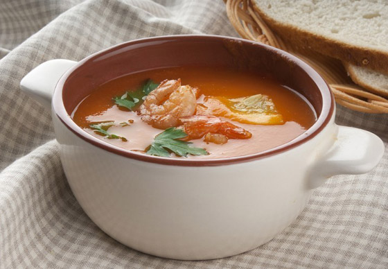 إليكم طريقة تحضير شوربة الروبيان بالطماطم اللذيذة للرجيم صورة رقم 1 إليكم طريقة تحضير شوربة الروبيان بالطماطم اللذيذة للرجيم صورة رقم 1