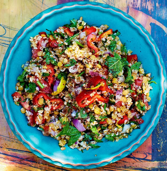 إليكم طريقة تحضير سلطة البرغل لمرضى السكري وللرجيم صورة رقم 6