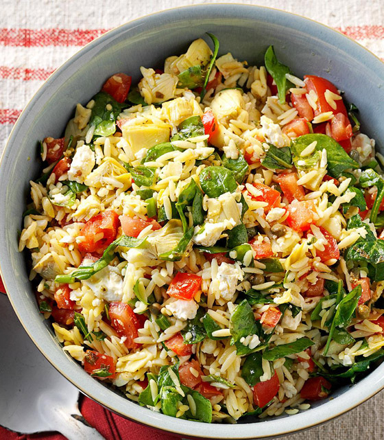 إليكم طريقة تحضير سلطة مكرونة لسان العصفور بالخضار الشهية صورة رقم 5