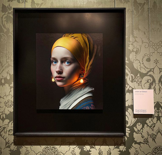 صورة رقم 1 - نسخة مطورة بالذكاء الاصطناعي عن إحدى أشهر اللوحات تثير الجدل صورة رقم 1 - نسخة مطورة بالذكاء الاصطناعي عن إحدى أشهر اللوحات تثير الجدل