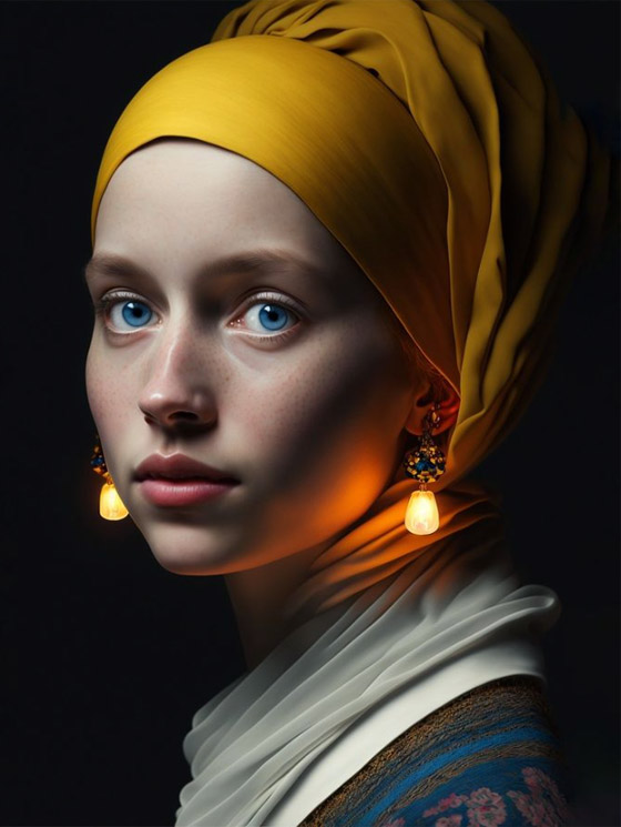 صورة رقم 8 - نسخة مطورة بالذكاء الاصطناعي عن إحدى أشهر اللوحات تثير الجدل صورة رقم 8 - نسخة مطورة بالذكاء الاصطناعي عن إحدى أشهر اللوحات تثير الجدل