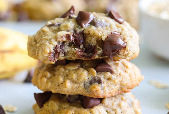 إليكم طريقة تحضير كوكيز الموز بالجوز الصحي والطيب صورة رقم 3