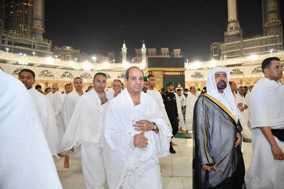 صورة رقم 1 - بالصور: الرئيس السيسي يؤدي مناسك العمرة على هامش قمة جدة صورة رقم 1 - بالصور: الرئيس السيسي يؤدي مناسك العمرة على هامش قمة جدة