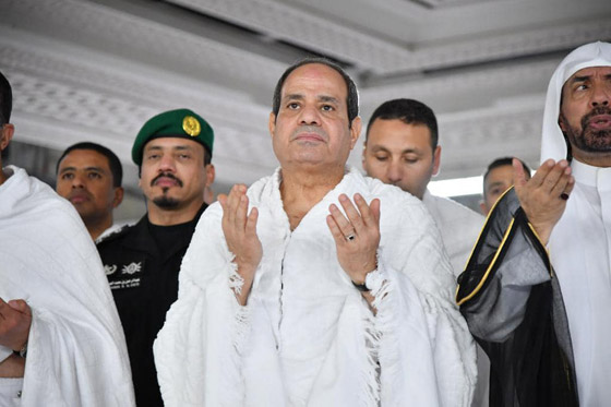 صورة رقم 2 - بالصور: الرئيس السيسي يؤدي مناسك العمرة على هامش قمة جدة صورة رقم 2 - بالصور: الرئيس السيسي يؤدي مناسك العمرة على هامش قمة جدة