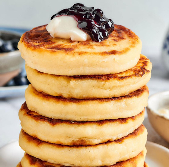 إليكم طريقة تحضير بان كيك بالجبنة اللذيذ صورة رقم 6 إليكم طريقة تحضير بان كيك بالجبنة اللذيذ صورة رقم 6