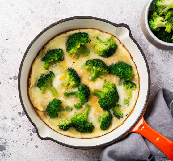 إليكم طريقة تحضير أومليت بيض وبروكلي صحي للرجيم صورة رقم 4 إليكم طريقة تحضير أومليت بيض وبروكلي صحي للرجيم صورة رقم 4