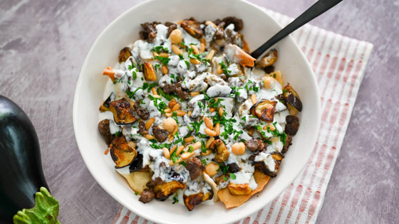 فتة الباذنجان من المقبلات المحبوبة.. وهذه طريقة تحضيرها صورة رقم 3