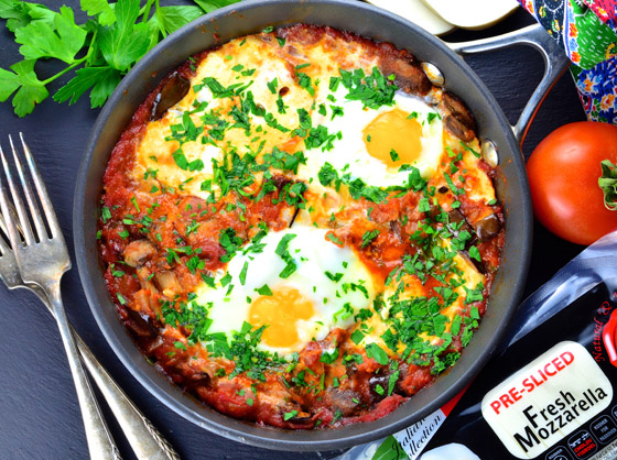 إليكم طريقة مميزة لتحضير شكشوكة الباذنجان بالجبن بطعمها الرائع صورة رقم 2