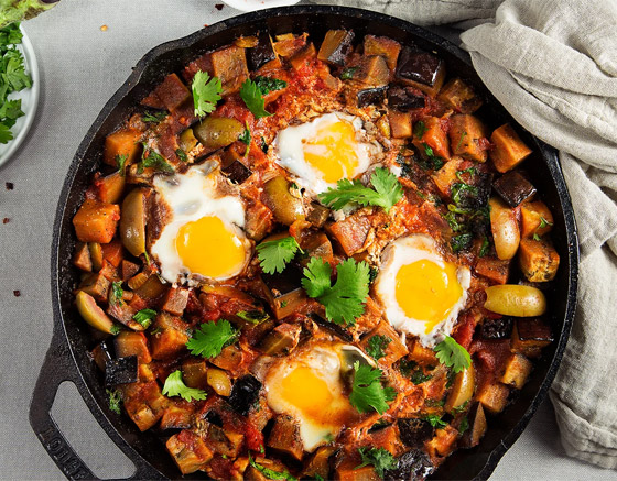 إليكم طريقة مميزة لتحضير شكشوكة الباذنجان بالجبن بطعمها الرائع صورة رقم 5