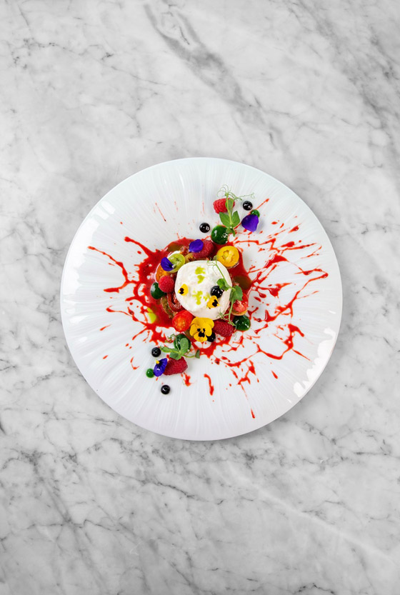 اليكم طريقة تحضير جبنة بوراتا مع صلصة التوت الأحمر صورة رقم 1