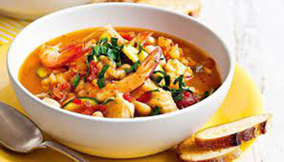 البكم طريقة تحضير حساء المأكولات البحرية صورة رقم 2