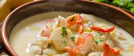 البكم طريقة تحضير حساء المأكولات البحرية صورة رقم 4