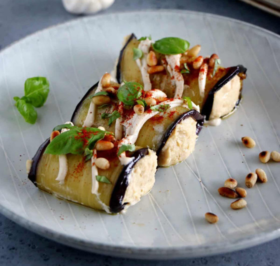 إليكم طريقة تحضير رولات الباذنجان باللبنة الشهية صورة رقم 5 إليكم طريقة تحضير رولات الباذنجان باللبنة الشهية صورة رقم 5