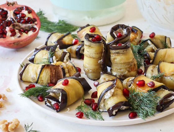 إليكم طريقة تحضير رولات الباذنجان باللبنة الشهية صورة رقم 2 إليكم طريقة تحضير رولات الباذنجان باللبنة الشهية صورة رقم 2