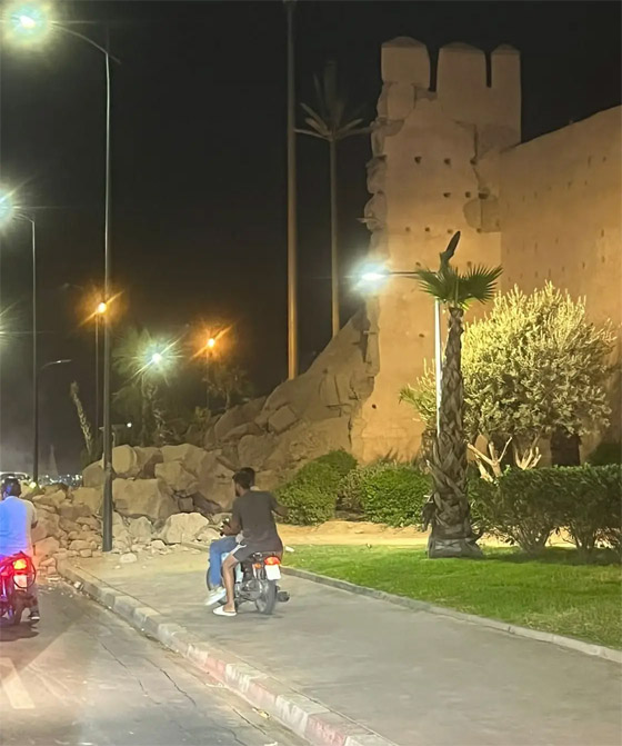 صورة رقم 5 - زلزال عنيف يهز المغرب.. مقتل 700 ومئات الإصابات وعالقون تحت الأنقاض صورة رقم 5 - زلزال عنيف يهز المغرب.. مقتل 700 ومئات الإصابات وعالقون تحت الأنقاض