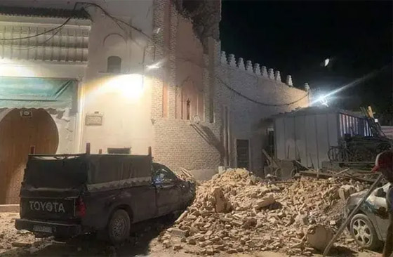 صورة رقم 7 - زلزال عنيف يهز المغرب.. مقتل 700 ومئات الإصابات وعالقون تحت الأنقاض صورة رقم 7 - زلزال عنيف يهز المغرب.. مقتل 700 ومئات الإصابات وعالقون تحت الأنقاض