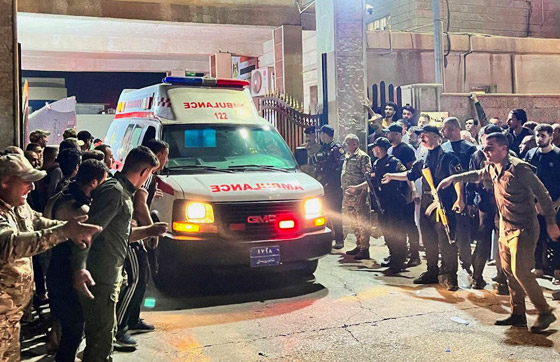 صورة رقم 4 - حفل زفاف يتحول لكارثة بالعراق.. أكثر من 100 قتيل و150 جريح بحريق بقاعة أفراح صورة رقم 4 - حفل زفاف يتحول لكارثة بالعراق.. أكثر من 100 قتيل و150 جريح بحريق بقاعة أفراح