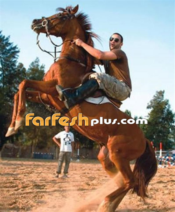 صورة رقم 2 - فيديوهات وصور 19 فنانا وفنانة يعشقون الفروسية والخيل رغم سقوطهم عن الحصان! صورة رقم 2 - فيديوهات وصور 19 فنانا وفنانة يعشقون الفروسية والخيل رغم سقوطهم عن الحصان!