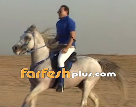 صورة رقم 8 - فيديوهات وصور 19 فنانا وفنانة يعشقون الفروسية والخيل رغم سقوطهم عن الحصان! صورة رقم 8 - فيديوهات وصور 19 فنانا وفنانة يعشقون الفروسية والخيل رغم سقوطهم عن الحصان!
