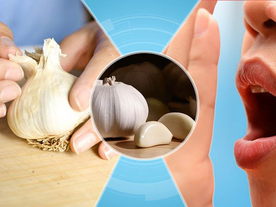 صورة رقم 1 - نتيجته مضمونة.. تناول هذا الطعام للتخلص من رائحة الثوم الكريهة صورة رقم 1 - نتيجته مضمونة.. تناول هذا الطعام للتخلص من رائحة الثوم الكريهة