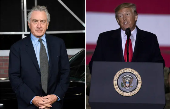 صورة رقم 5 - روبرت دي نيرو عن دونالد ترامب: مجنون وغبي وعنصري! صورة رقم 5 - روبرت دي نيرو عن دونالد ترامب: مجنون وغبي وعنصري!
