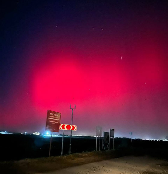 صورة رقم 7 - بالفيديو والصور.. عاصفة مغناطيسية قوية ضربت الأرض! صورة رقم 7 - بالفيديو والصور.. عاصفة مغناطيسية قوية ضربت الأرض!