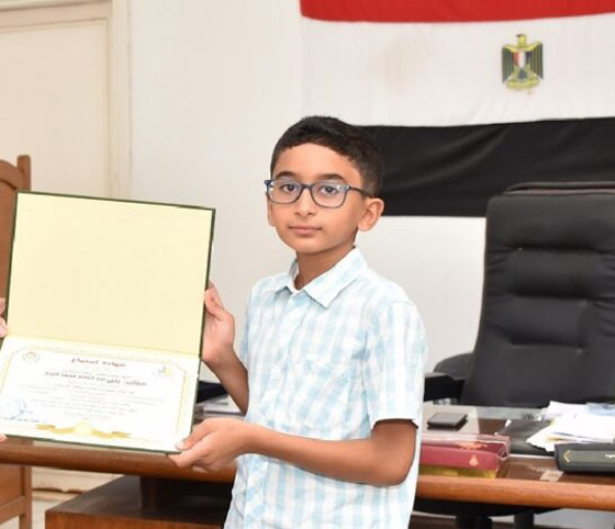 صورة رقم 2 - طالب مصري يدخل الجامعة من الابتدائية مباشرة بقرار حكومي! صور صورة رقم 2 - طالب مصري يدخل الجامعة من الابتدائية مباشرة بقرار حكومي! صور