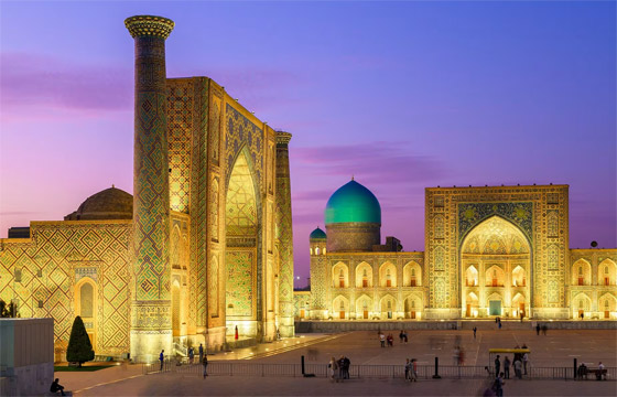 صورة رقم 1 - سمرقند.. إحدى أقدم مدن العالم وأبعدها ما برحت تثير إعجاب الزوار صورة رقم 1 - سمرقند.. إحدى أقدم مدن العالم وأبعدها ما برحت تثير إعجاب الزوار