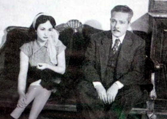 صورة رقم 2 - في ذكرى رحيلها: صور نادرة لشادية مع والدها الوسيم.. هل تشبهه؟ فيديو صورة رقم 2 - في ذكرى رحيلها: صور نادرة لشادية مع والدها الوسيم.. هل تشبهه؟ فيديو