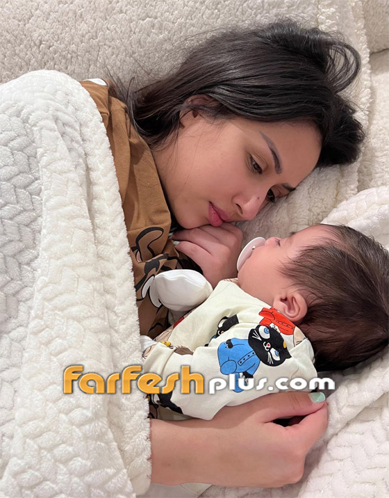 صورة رقم 5 - أجمل صور وفيديو لـ(آدم) ابن فرح الهادي وعقيل الرئيسي.. كيف تطورت ملامحه منذ الولادة؟ صورة رقم 5 - أجمل صور وفيديو لـ(آدم) ابن فرح الهادي وعقيل الرئيسي.. كيف تطورت ملامحه منذ الولادة؟