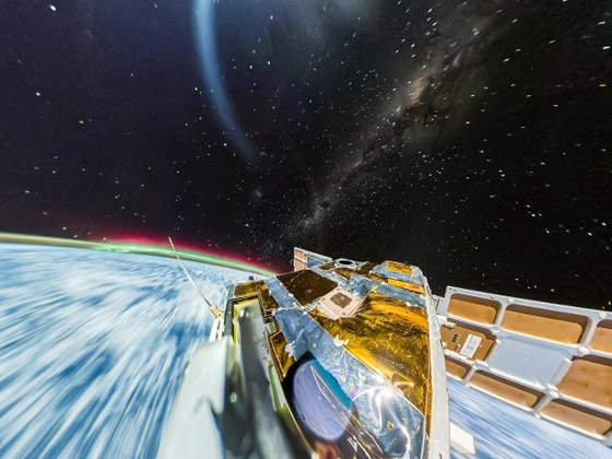 صورة رقم 3 - لأول مرة: الكشف عن 4 صور مذهلة للأرض من الفضاء بكاميرا 360 درجة صورة رقم 3 - لأول مرة: الكشف عن 4 صور مذهلة للأرض من الفضاء بكاميرا 360 درجة
