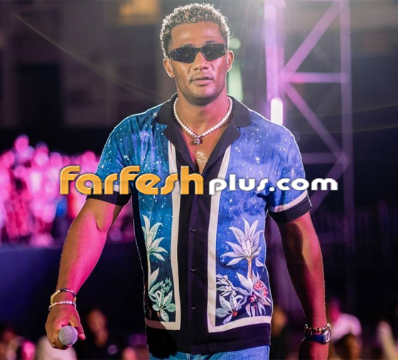 صورة رقم 9 - محمد رمضان: دخل المسرح بـ(لامبورجيني) وبملابس رائد فضاء.. فيديوهات وصور صورة رقم 9 - محمد رمضان: دخل المسرح بـ(لامبورجيني) وبملابس رائد فضاء.. فيديوهات وصور