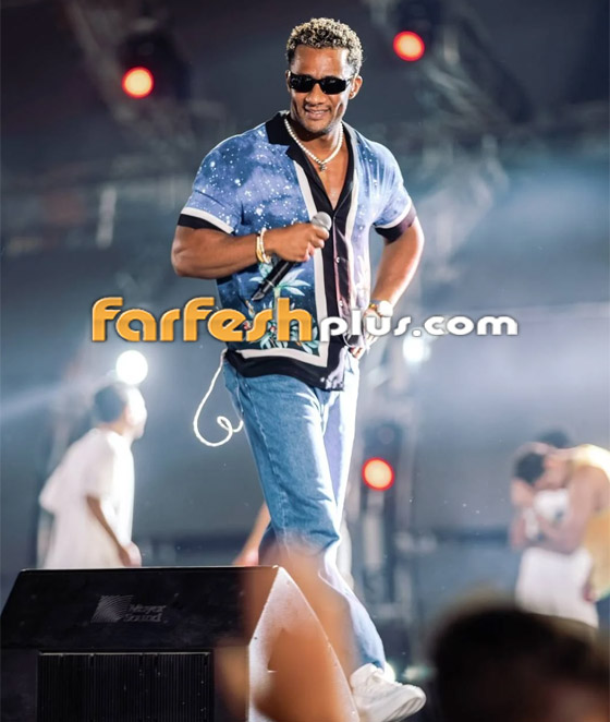 صورة رقم 10 - محمد رمضان: دخل المسرح بـ(لامبورجيني) وبملابس رائد فضاء.. فيديوهات وصور صورة رقم 10 - محمد رمضان: دخل المسرح بـ(لامبورجيني) وبملابس رائد فضاء.. فيديوهات وصور