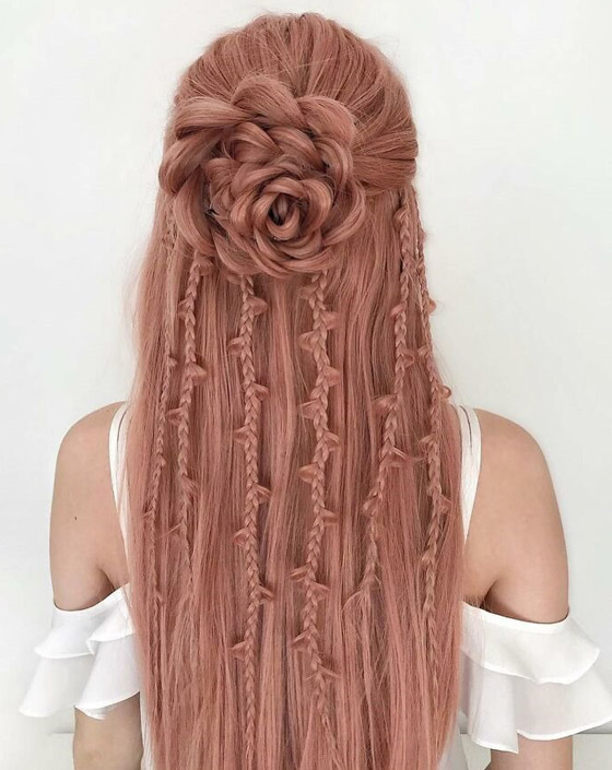 صور: ألمانية تترك وظيفتها وتبهر السوشيال ميديا بتصاميم شعر مذهلة صورة رقم 14