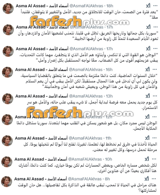 صورة رقم 3 - أسماء الأسد تكسر صمتها لأول مرة: صورة رقم 3 - أسماء الأسد تكسر صمتها لأول مرة: