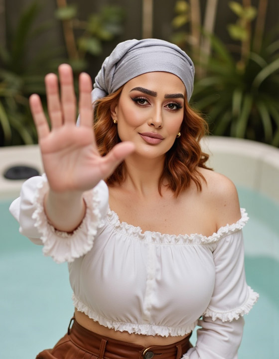 صورة رقم 5 - غادة عبد الرازق في جلسة تصوير مزيفة.. ما الحكاية؟ صورة رقم 5 - غادة عبد الرازق في جلسة تصوير مزيفة.. ما الحكاية؟